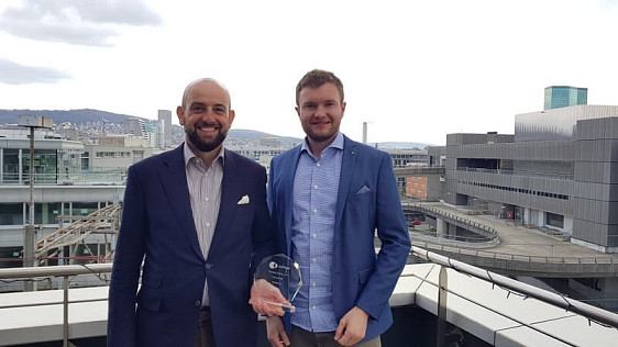 Daniel Litscher (COO, Calingo, left) and Dorian Ebneter (CEO, BV4). Photo: PD