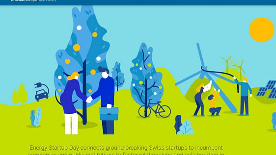 Energy Startup Day connects ground-breaking Swiss startups to incumbent companies. Photo: PD
